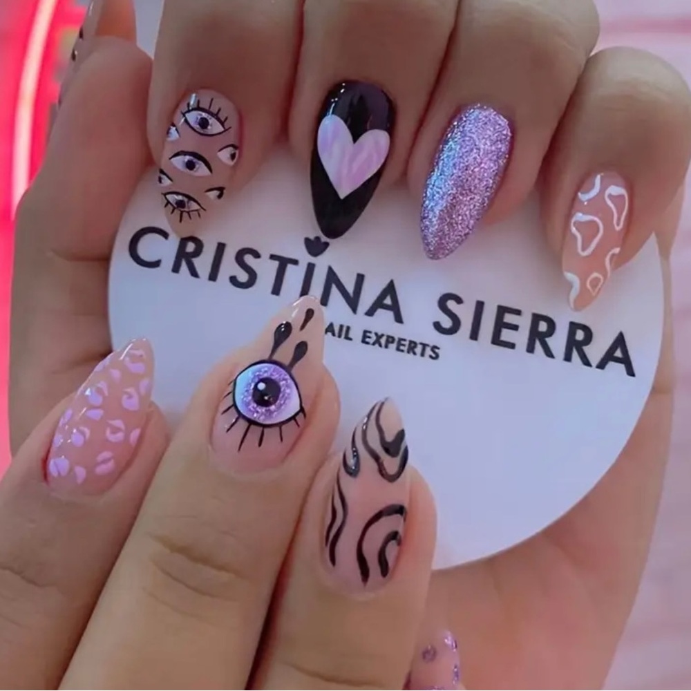 Mystical eyes nail kit